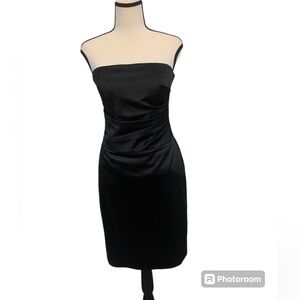 White House Black Market | little black halter top dress size 2